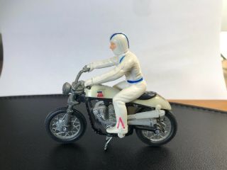 Ideal Evel Knievel Stunt Cycle Precision Miniatures Die Cast Metal 4301 - 8