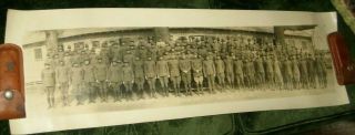 Wwi 1918 Camp Leach Officers Chemical War Washington Dc Yard Long Photo Schutz