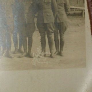 WWI 1918 CAMP LEACH OFFICERS CHEMICAL WAR WASHINGTON DC Yard Long Photo SCHUTZ 4