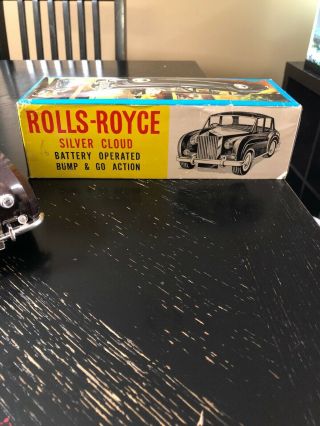 Vintage Rolls - Royce Sylver Cloud Battery Operated Bump & Go Action 2