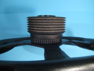 Momo Vintage Leather Flat Bottom Sport Steering Wheel 7