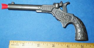 Toy Cast Iron Cap Gun Stevens " Dixie " Possibly Old Store Stock