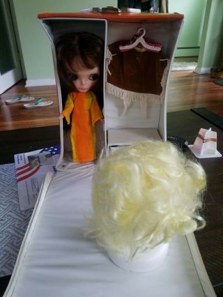 Vintage Rare Kenner 1972 Blythe Doll,  All,  Eyes And String