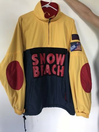 Polo Ralph Lauren Snow Beach Pullover Jacket 1992 1993 100 Authentic Vintage