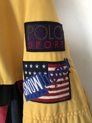 Polo Ralph Lauren Snow Beach Pullover Jacket 1992 1993 100 authentic vintage 2