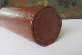 WWII GERMAN LEATHER CASE FOR SNIPER OPTICAL SIGHT 5