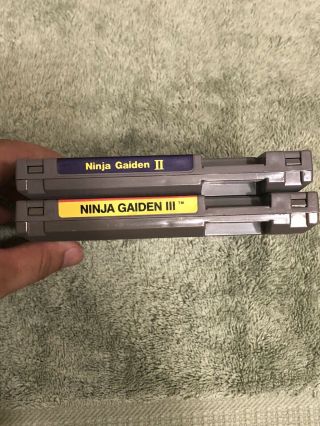 Ninja Gaiden III The Ancient Ship of Doom And Ninja Gaudencia 2 100 Authentic 3