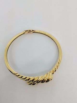 1970 ' s Van Cleef & Arpels 14K Yellow Gold Bracelet 10