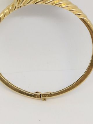 1970 ' s Van Cleef & Arpels 14K Yellow Gold Bracelet 3
