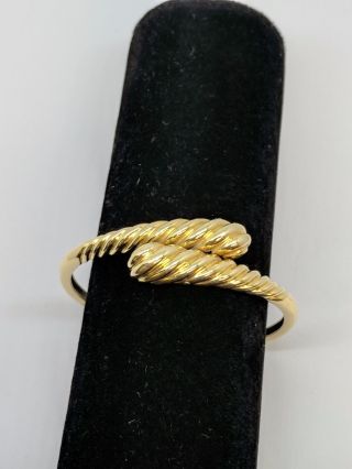 1970 ' s Van Cleef & Arpels 14K Yellow Gold Bracelet 4