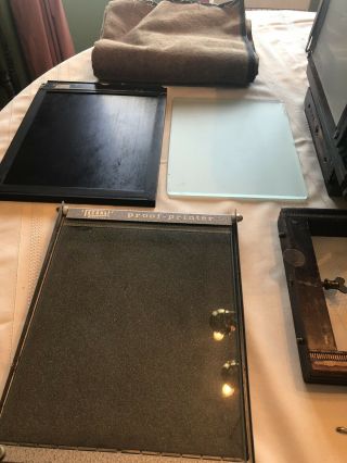Antique Eastman View Camera No.  2 - D For 8x10 Prints With Accessories 5