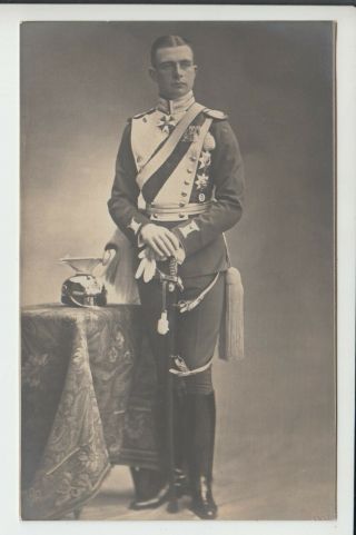 Heir Grand Duke Adolf Friedrich Vi Of Mecklenburg Strelitz Uhlan Uniform