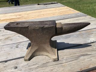 Antique Peter Wright Anvil Knifesmith Silversmith Bladesmith 143 Lbs