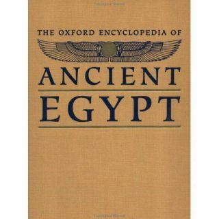 Oxford Encyclopedia Of Ancient Egypt - Exlibrary