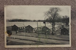 Seven WW1 U.  S.  Army Fort Niagara (York) Photo Postcards, 3