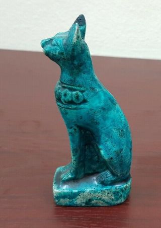 Bastet Egyptian Cat Statue Goddess Figurine Ancient Sculpture Egypt Bast antique 2