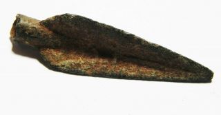 Zurqieh - As11126 - Ancient Holy Land (persian Rule) Bronze Arrow Head.  5th B.  C