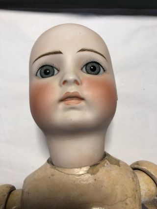 Captivating Antique German 16” Belton Child Doll Incised 10 w/Original Body 12