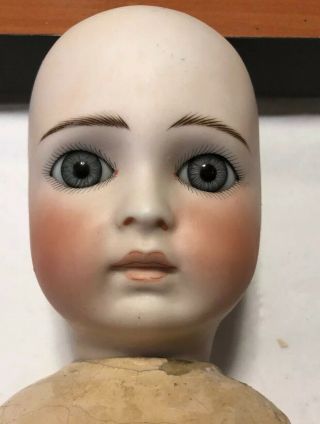 Captivating Antique German 16” Belton Child Doll Incised 10 W/original Body