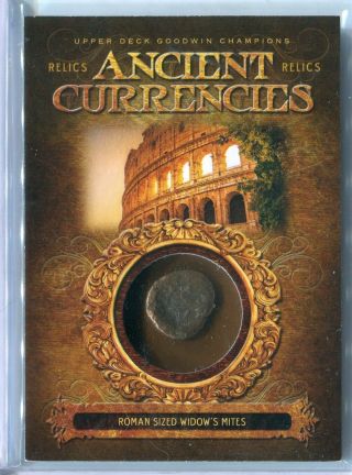 2019 Goodwin Champions Ancient Currencies Roman Sizes Widow 