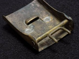 WWI Imperial German Military Brass Gott Mit Uns Belt Buckle 3