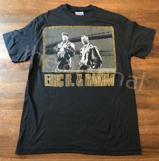 Vintage & Original: 1988 Eric B.  & Rakim Paid In Full Concert T - Shirt Size L