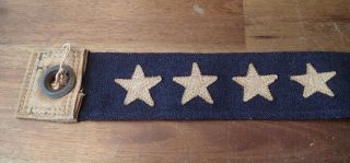 Vintage 40s WWII US Navy 7 Star Commissioning Pennant 2