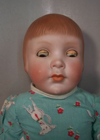Wonderful 14 inch Grace Corey Rockwell Bisque Head Doll - - Pretty Peggy - 1920 ' s - ABG 7