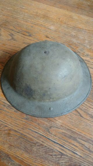 World War 1 Us Army Dough Boy Helmet Numbered 655
