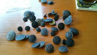 Ww1 Us Army Eagle Buttons 40