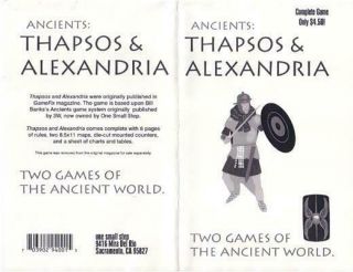 One Small Step Wargame Ancients - Thapsos & Alexandria Zip Nm