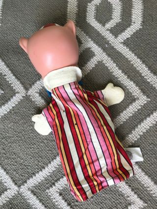 Vintage 1964 Porky Pig Talking Puppet Pull - String Doll by Mattel 4
