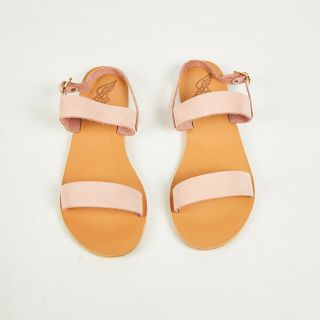 Ancient Greek Sandals Ladies Pink Suede Sandals 40