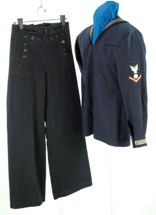 U.  S.  Navy Dress Blue Jumper And Pants Electrician 