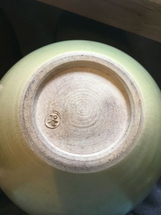 Vintage Japanese Ceramic Vase - Minimal Aesthetic in Green - Flowers / Plants 6