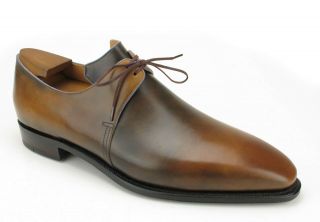 Corthay Arca Brown Antique Calfskin Derby 11 M Us