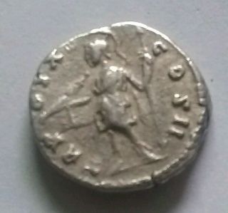 Rare ancient Roman silver coin denarius Marcus Aurelius,  Caesar 139 - 161AD Virtus 2