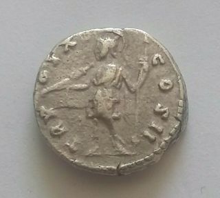 Rare ancient Roman silver coin denarius Marcus Aurelius,  Caesar 139 - 161AD Virtus 4