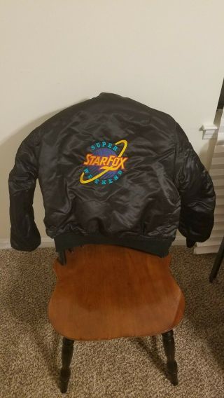 Snes Star Fox Weekend Jacket Rare Contest Prize