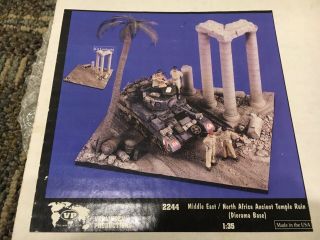 Verlinden 1/35 Middle East / North Africa Ancient Temple Ruin Diorama Base 2244