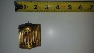 Antique Miniature Dollhouse Furniture Metal Tin