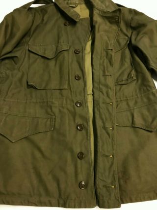 WWII 1943 Dated M - 1943 Field Jacket,  38R 4