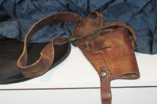 Wwii Us M3 Leather Shoulder Holster Mk Enger - Kress 44 For Colt M1911a1 Pistol