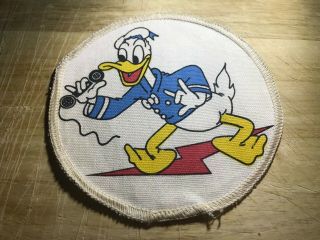 Wwii/ww2/post? Us Army Air Force Patch - Donald Duck Unknown Com Sqdrn? -