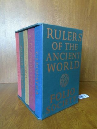 Rulers of the Ancient World / Caesar / Nero / Hannibal - Folio Society Books 4