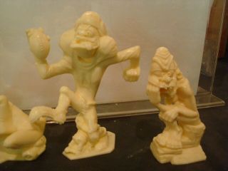 VINTAGE MARX NUTTY MADS 6 INCH FIGURES SET OF 6 PLAYSET 4