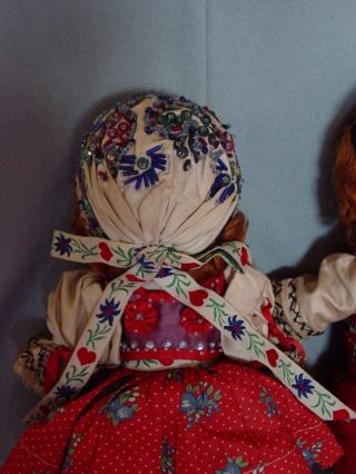 IDEAL VINTAGE COMPOSITION IDEAL GINGER SHIRLEY TEMPLE DOLL PAIR RARE COSTUME 3