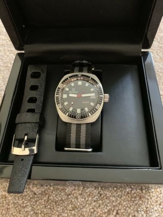 Aquadive Old Stock Nos Vintage Diver Watch (doxa Owned Company) 1 Of 60.