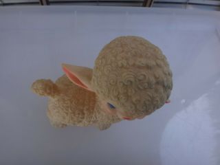 Vintage Sun Rubber Lamb Baby Sheep Squeaky Squeaker Toy 5