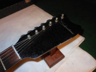 Vintage 1960 ' s Silvertone Model 1448 Electric Guitar w/ Amp in Case 7